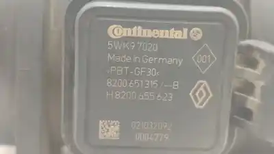 Second-hand car spare part flowmeter for renault kangoo profesional oem iam references 8200651315  