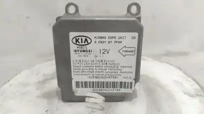 Peça sobressalente para automóvel em segunda mão centralina de airbag por kia carnival ii 2.9 cdri ex referências oem iam 0k52y677f0a