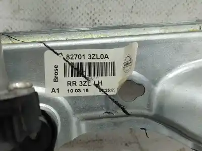 Автозапчасти б/у регулятор стекла заднего левого за nissan pulsar (c13) tekna ссылки oem iam 827013zl0a  