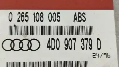 Peça sobressalente para automóvel em segunda mão boitier de commande de abs por audi a4 berlina (b5) 1.9 tdi referências oem iam 4d0907379d  