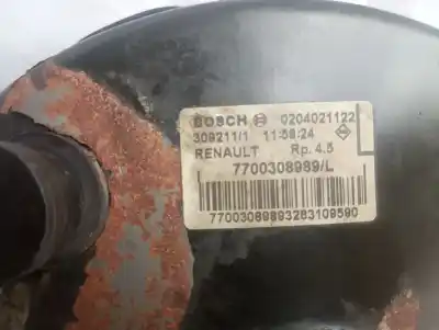 Автозапчасти б/у тормозной серво за renault kangoo (f/kc0) alize ссылки oem iam 7700308989l  
