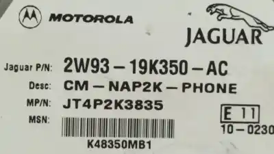 Автозапчастина б/у електронний модуль для jaguar s-type 2.7 v6 diesel cat посилання на oem iam 2w9319k350  