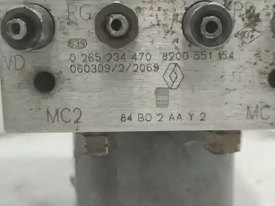 Автозапчастина б/у абс для renault scénic ii (jm0/1_) 1.9 dci (jm14) посилання на oem iam 8200551154  