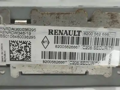 Автозапчасти б/у аудиосистема / радио cd за renault scénic ii (jm0/1_) 1.9 dci (jm14) ссылки oem iam 8200562686t  