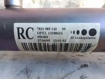 Автозапчастина б/у рульмова рейка для opel astra h gtc (a04) 1.6 (l08) посилання на oem iam 13188616  