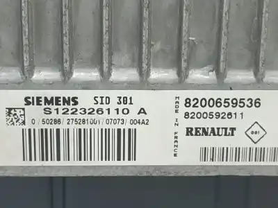 İkinci el araba yedek parçası ecu motor kontrol cihazi için renault scenic ii authentique oem iam referansları 8200659536  