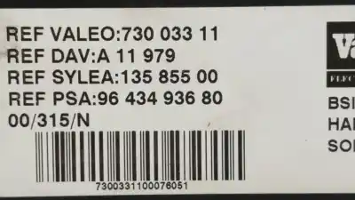 Tweedehands auto-onderdeel relais/zekeringenkastje voor citroen xsara (n1) 1.9 d oem iam-referenties 9643493680  