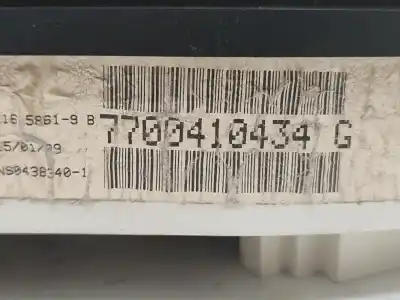 Автозапчасти б/у приборная доска за renault clio ii (bb_, cb_) 1.9 d (b/cb0e, bb0j) ссылки oem iam 7700410434g  