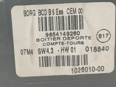 Second-hand car spare part multifunction display for citroen c4 i (lc_) 1.4 16v oem iam references 9654149280  