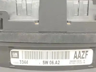 Автозапчастина б/у панель інструментів для opel insignia a (g09) 2.0 cdti (68) посилання на oem iam 365903926h  