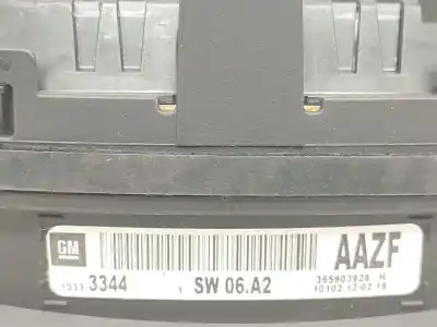 Автозапчастина б/у панель інструментів для opel insignia a (g09) 2.0 cdti (68) посилання на oem iam 365903926h  