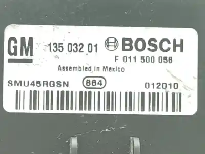 Автозапчасти б/у сопротивление нагреву за opel insignia a (g09) 2.0 cdti (68) ссылки oem iam 13503201  