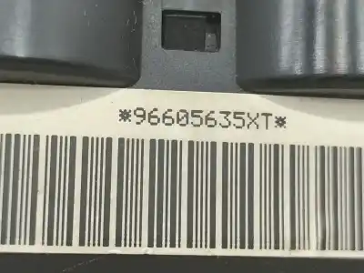 Peça sobressalente para automóvel em segunda mão comandos de alavanca por citroen xsara picasso (n68) 2.0 hdi referências oem iam 96605635xt  