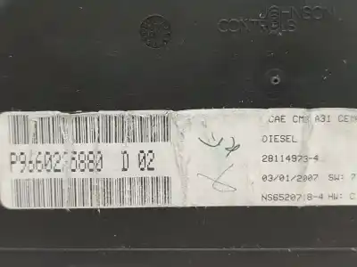 Gebrauchtes Autoersatzteil instrumententafel zum citroen c2 (jm_) 1.4 hdi oem-iam-referenzen 9660225880  