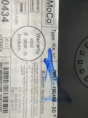 Автозапчасти б/у электронный модуль за ford c-max (cb3) ghia ссылки oem iam 7m5t19g488  