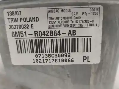 Автозапчастина б/у передня права подушка безопасности для ford c-max (cb3) ghia посилання на oem iam 30372366c  
