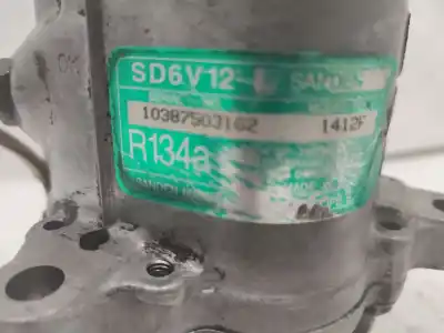 Second-hand car spare part air conditioning compressor for peugeot 206 fastback (2a/c) 1.4 i oem iam references  sd6v121412f 
