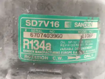 Автозапчастина б/у компресор кондиционера для citroen berlingo / berlingo first monospace (mf_, gjk_, gfk_) 1.9 d (mfwjz) посилання на oem iam  6707403960 