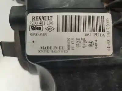 Автозапчастина б/у ліва фара для renault laguna ii (bg0/1_) 1.9 dci (bg1a, bg1w, bg0g) посилання на oem iam 8200481196 89900469 