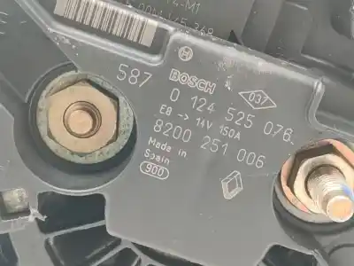 Автозапчастина б/у генератор для renault laguna ii (bg0/1_) 1.9 dci (bg1a, bg1w, bg0g) посилання на oem iam 8200251006 0124525076 