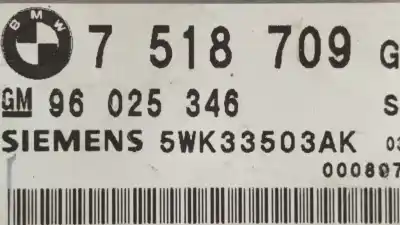 Second-hand car spare part automatic gearbox control unit for bmw x5 (e53) 3.0d oem iam references 7518709  