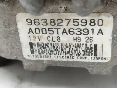 Автозапчастина б/у генератор для peugeot 206 fastback (2a/c) 1.4 i посилання на oem iam 9638275980  