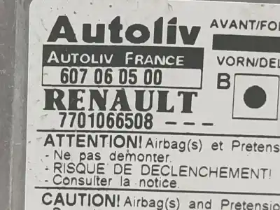 Автозапчасти б/у блок управления подушками безопасности за renault megane ii sedán (lm0/1_) 1.9 dci (lm0g, lm1g, lm2c) ссылки oem iam 7701066508 607060500 