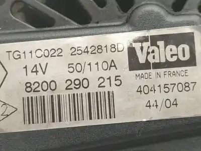 Автозапчасти б/у генератор за renault megane ii sedán (lm0/1_) 1.9 dci (lm0g, lm1g, lm2c) ссылки oem iam 8200290215 2542818d 
