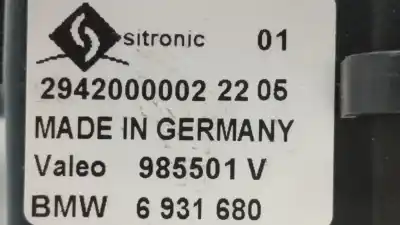 Peça sobressalente para automóvel em segunda mão resistência sofagem chauffage por bmw x5 (e53) 3.0d referências oem iam 6931680  