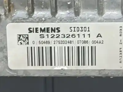 Second-hand car spare part ecu engine control for renault megane ii (bm0/1_, cm0/1_) 1.5 dci (bm1e, cm1e) oem iam references 8200766462 s122326111a 