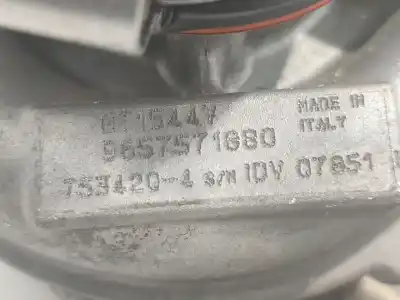 Автозапчастина б/у турбонагрузник для citroen c5 ii (rc_) 1.6 hdi (rc8hzb) посилання на oem iam 9657571880 7534204 