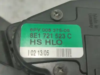 Gebrauchtes Autoersatzteil pedalpotentiometer zum audi a4 b7 avant (8ed) 2.0 tdi oem-iam-referenzen 8e1721523c 6pv00837505 