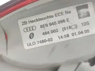 Pezzo di ricambio per auto di seconda mano luci posteriori destra per audi a4 b7 avant (8ed) 2.0 tdi riferimenti oem iam 8e9945096e  