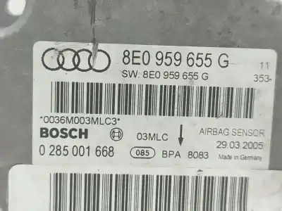 Автозапчасти б/у блок управления подушками безопасности за audi a4 b7 avant (8ed) 2.0 tdi ссылки oem iam 8e0959655g 0285001668 