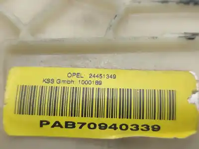 Автозапчасти б/у подушка безопасности передняя правая за opel astra h (a04) 1.6 (l48) ссылки oem iam 24451349  