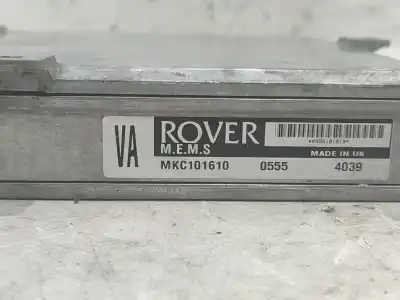 Second-hand car spare part ecu engine control for rover 200 ii fastback (xw) 214 gsi/si oem iam references  mkc101610 