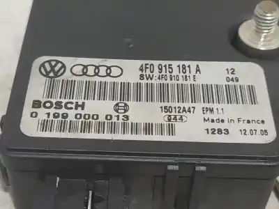 Автозапчастина б/у електронний модуль для audi a6 c6 (4f2) 2.7 tdi посилання на oem iam 4f0915181a  