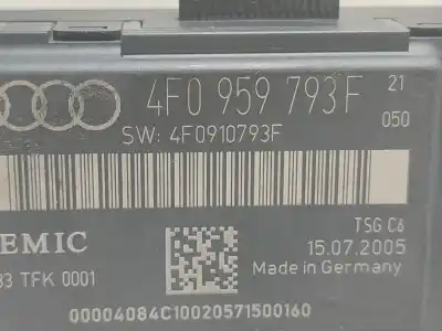 Автозапчастина б/у щит закр для audi a6 c6 (4f2) 2.7 tdi посилання на oem iam 4f0959793f