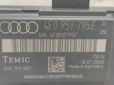 Автозапчастина б/у щит закр для audi a6 c6 (4f2) 2.7 tdi посилання на oem iam 4f0959795f  