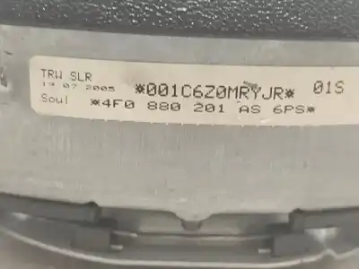 Автозапчастина б/у передня ліва подушка безопасности для audi a6 c6 (4f2) 2.7 tdi посилання на oem iam 4f0880201as  