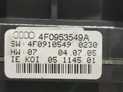 Автозапчастина б/у многофункційне управління для audi a6 c6 (4f2) 2.7 tdi посилання на oem iam 4f0953549a  