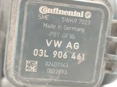 Second-hand car spare part flowmeter for seat leon (1p1) 1.6 tdi oem iam references 03l906461  5wk97023