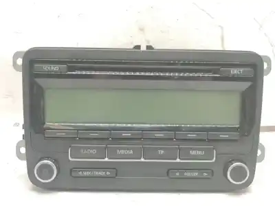 Tweedehands auto-onderdeel audiosysteem / radio-cd voor seat leon (1p1) 1.6 tdi oem iam-referenties 5p0035186b