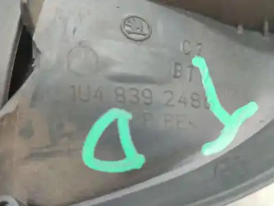 Автозапчасти б/у внутренняя задняя правая ручка за skoda octavia i (1u2) 1.9 tdi ссылки oem iam 1u4839248b  