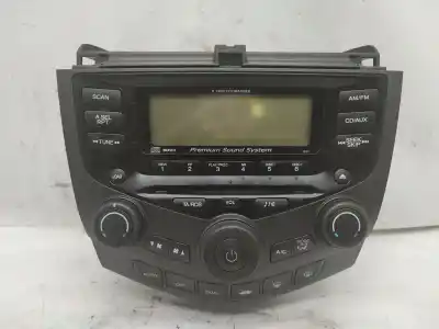 İkinci el araba yedek parçası SES SISTEMI / RADYO CD için HONDA ACCORD VII (CL, CN)  OEM IAM referansları   