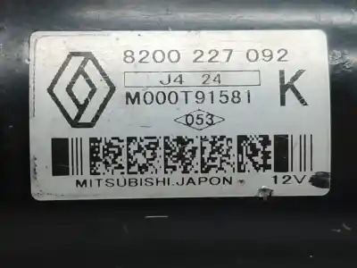 Автозапчастина б/у двигун запускається для renault megane ii (bm0/1_, cm0/1_) 1.5 dci (bm0f, bm0t, bm2b, cm0f, cm0t) посилання на oem iam 8200227092  