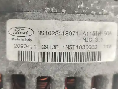 Автозапчасти б/у генератор за ford focus i (daw, dbw) 1.8 tdci ссылки oem iam 1m5t10300bd ms1022118071 
