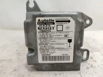 Автозапчасти б/у блок управления подушками безопасности за renault megane i (ba0/1_) 1.9 dti (ba08, ba0n) ссылки oem iam 7700437475