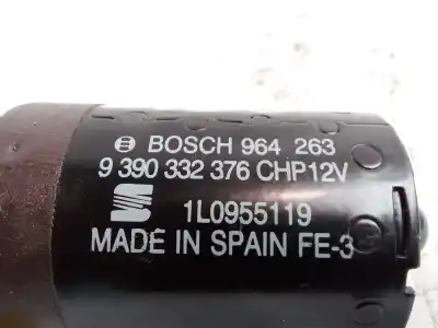 Автозапчасти б/у мотор переднего стеклоочистителя за seat toledo i (1l2) 1.6 i ссылки oem iam 9390332376  