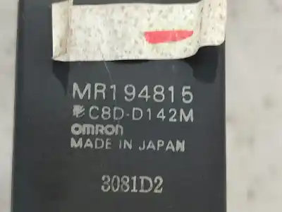 Автозапчастина б/у передні вікний вмикач для mitsubishi colt v (cj_, cp_) 1600 (cj4a) посилання на oem iam mr194815 mr194815  Автозапчастина б/у передні вікний вмикач для mitsubishi colt v (cj_, cp_) 1600 (cj4a) посилання на oem iam mr194815 mr194815